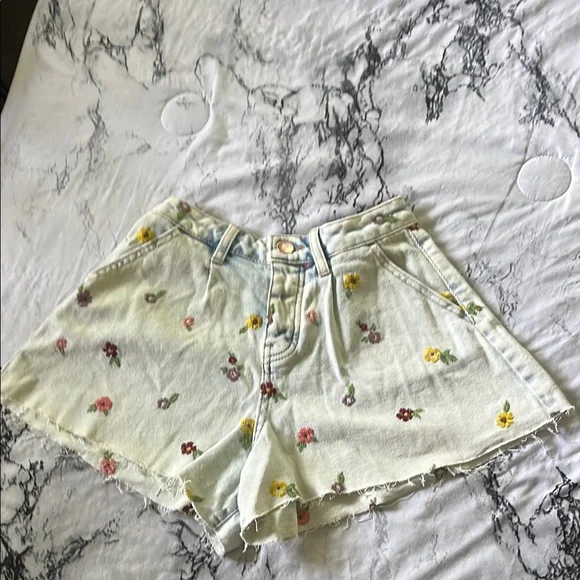 Wild Fable Blue Jean Shorts Casual Denim - Picture 1 of 5